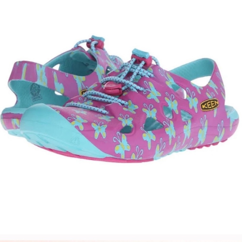 Keen Rio Kids Girls Sandals Very Berry Butterfly